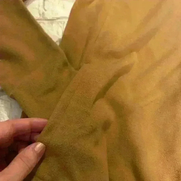 NWT women’s Eddie Bauer Tan Fleece Pullover Jacket with Pockets Size Small - Picture 4 of 7